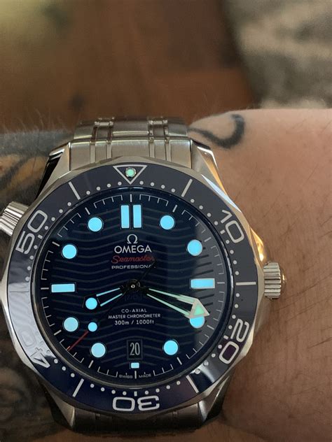 omega seamaster 300m lume|omega seamaster 300m pre owned.